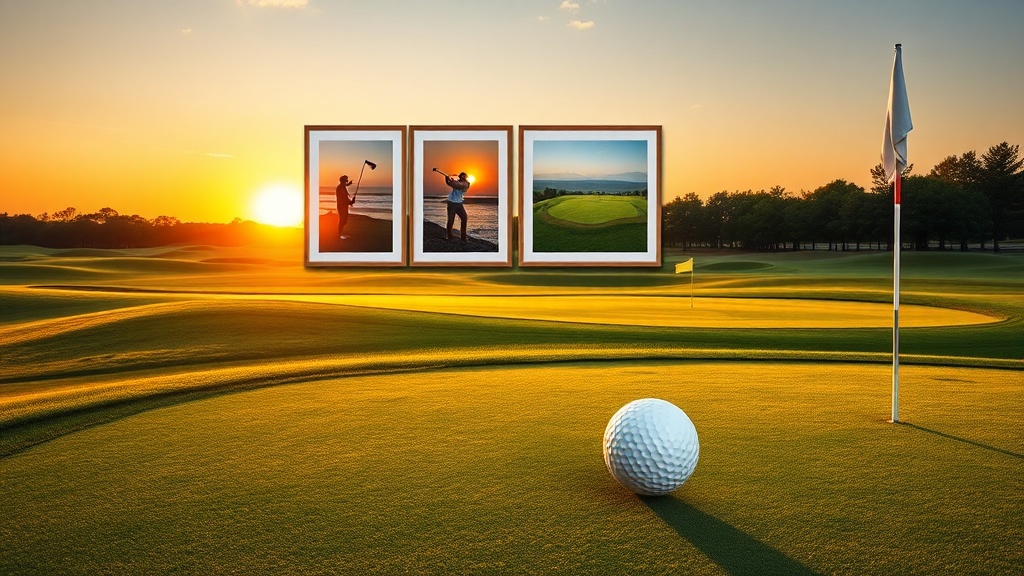 4 Leading Golf Wall Art Pieces for Timeless Appeal